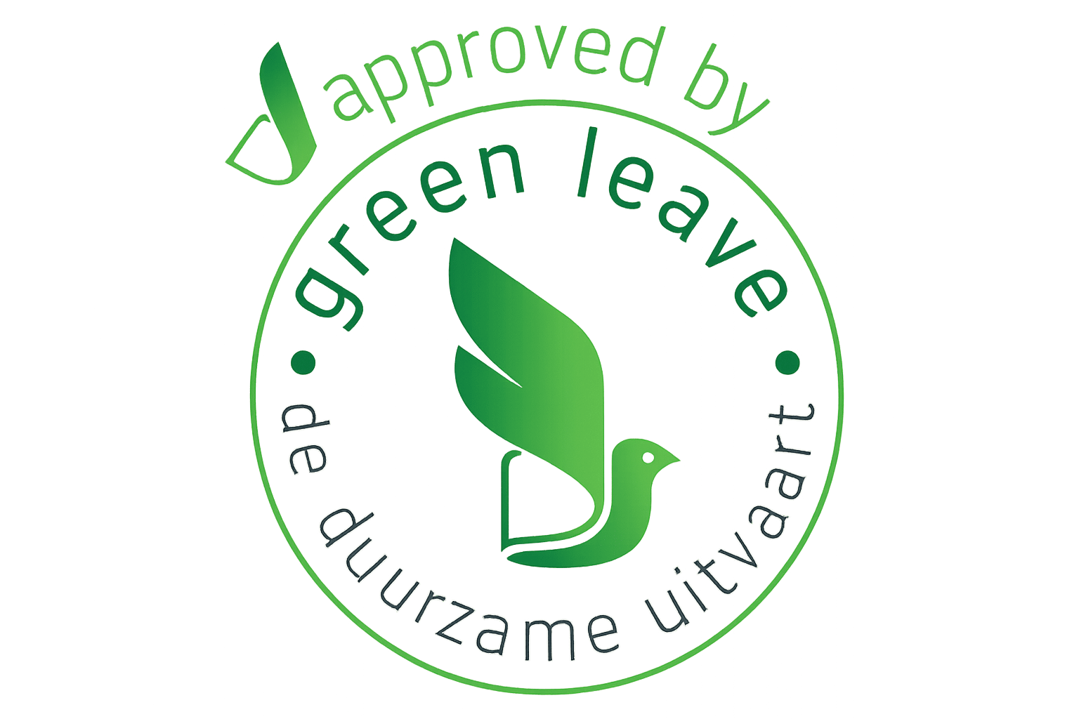 Greenleave duurzame uitvaart badge