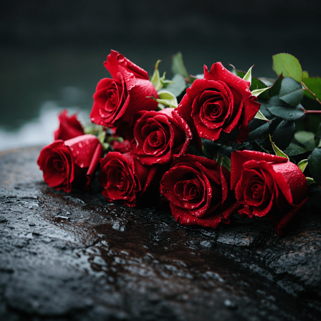 Rouwbloemen