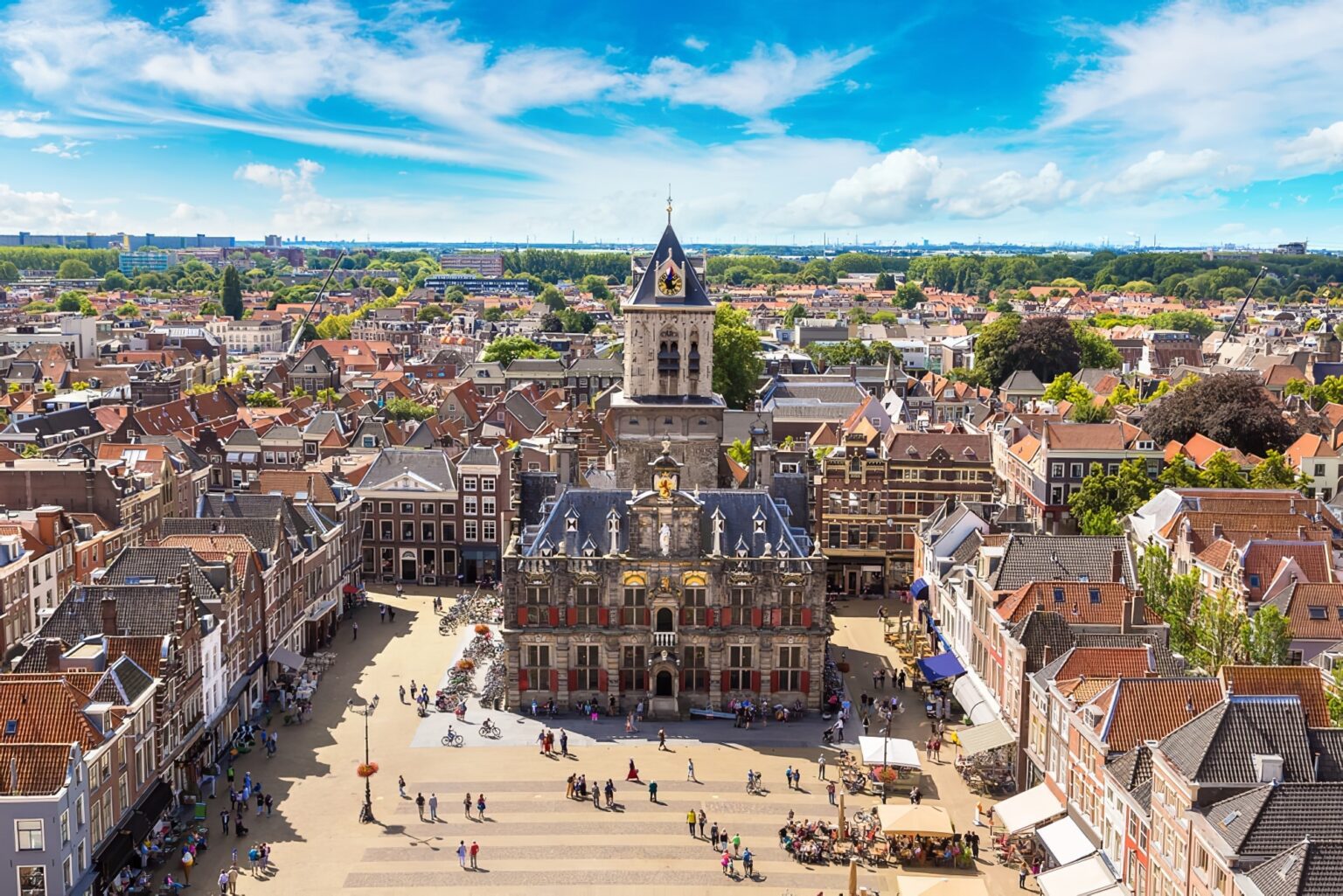 Uitvaart in Delft